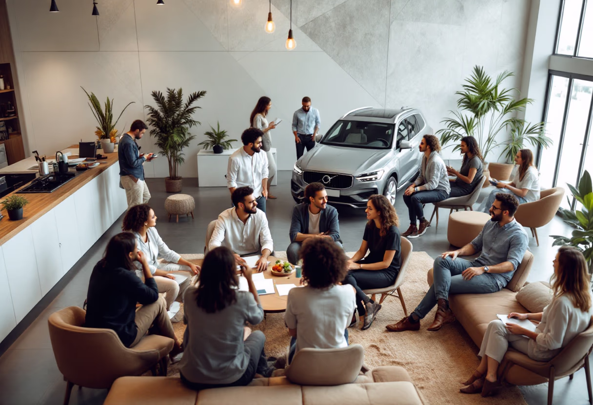 image of community event (for a auto dealership)